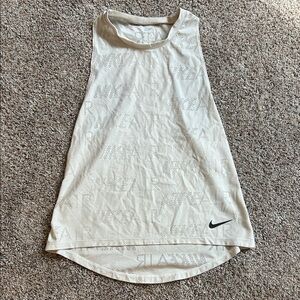 Nike Women's White Muscle Tee